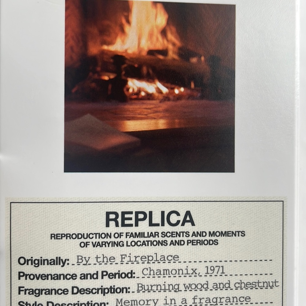 New! Maison margiela by the fireplace sample